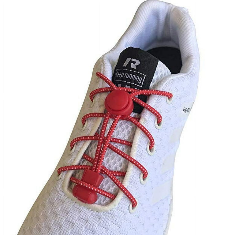 4 Pairs Black Lazy No Tie Tieless Elastic Lock Laces ShoeLaces Strings for Kids Adults Triathlon Tennis Running Cycling Walmart