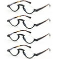 thumbnail image 1 of 4 Pairs Blue Light Blocking Reading Glasses Half Rimless Computer Readers, 1 of 3