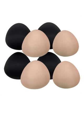 VALICLUD Girl Swimsuit Sports Bras Bra Pads Inserts- 5 Pairs Bra Enhancer  Cups Breathable Round Bra Pads Removable Sports Bra Inserts Replacement