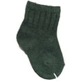 thumbnail image 1 of 4 Pairs Children's Comfy, Durable, Stretchable, Thick & Warm Wool Crew Socks. Perfect as Winter Snow Sock and All Seasons FS01 Size 4Y-6YGreen, 1 of 2