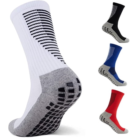 4 Pairs Compression Socks for Men and Women Anti Slip Running Sock Sport Gym