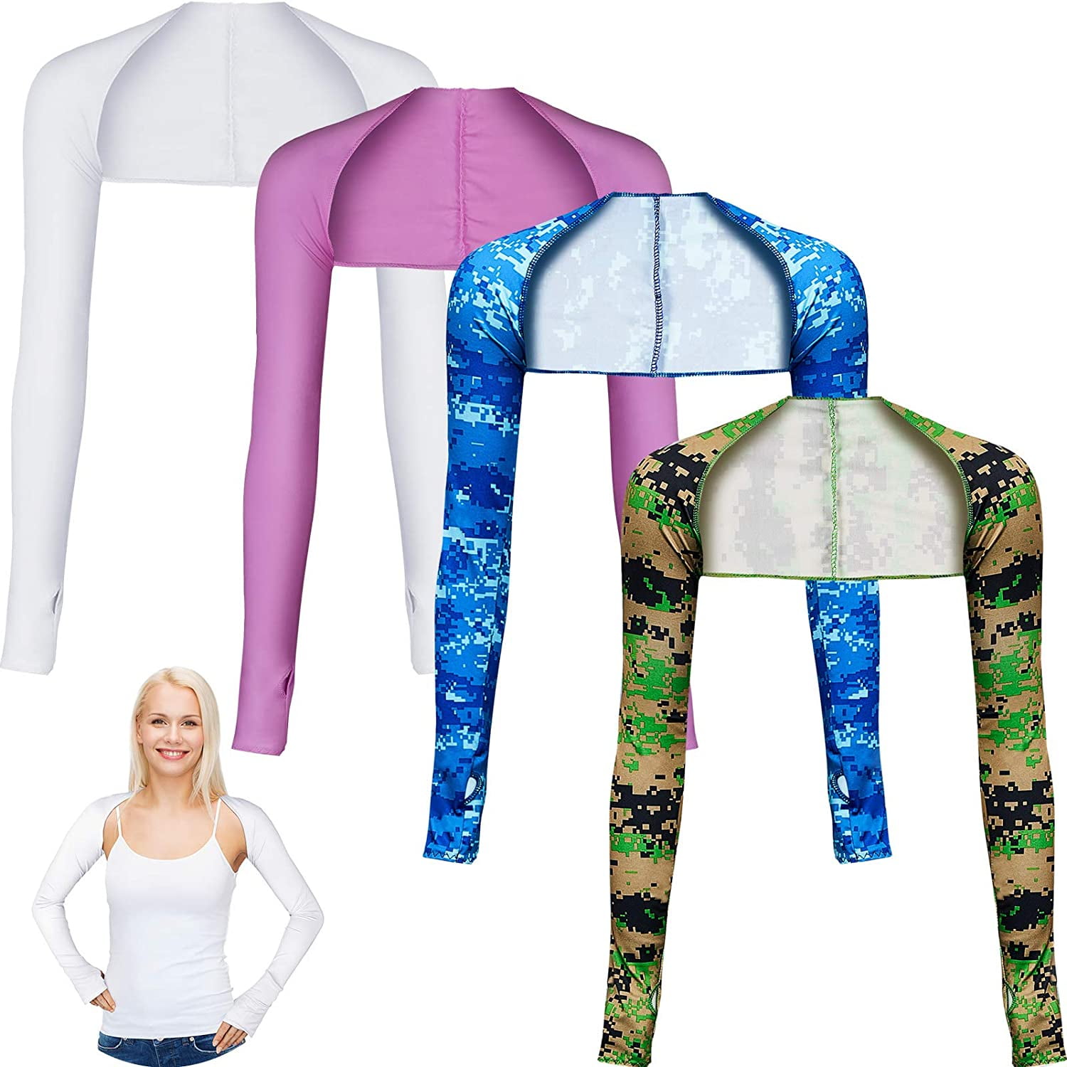 cooling shawl arm sleeves sun protection