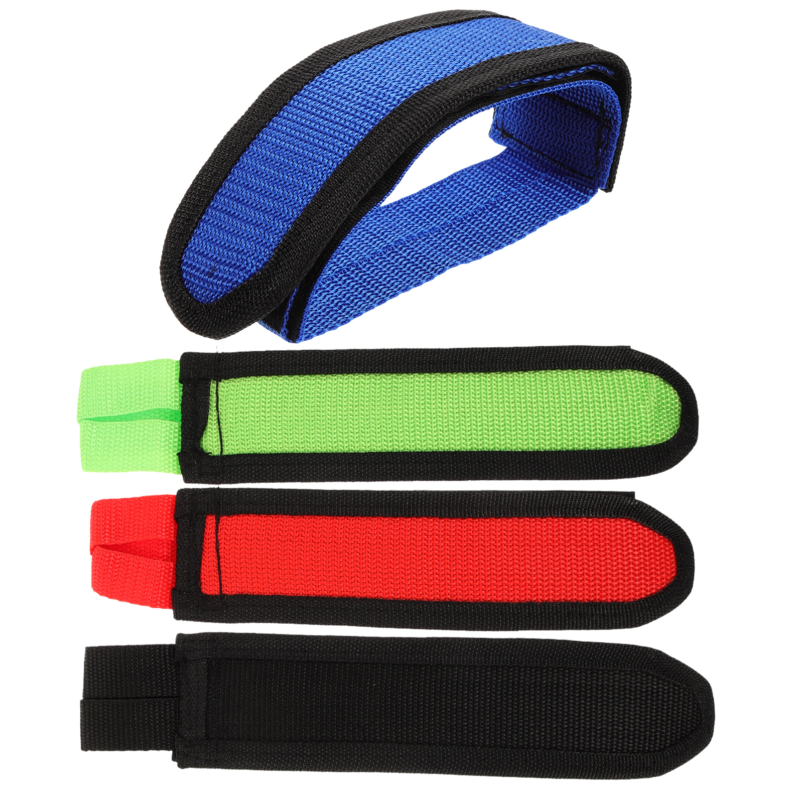 4 Pairs Exercise Bike Pedal Straps Gym Cycle Pedal Straps Adjustable