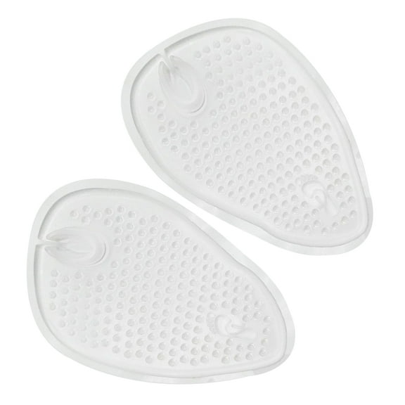 4 Pairs Foot Pad Shoe Inserts Gel Insole for High Heel Metatarsal Pads Cushion Toe Guards Half Slippers