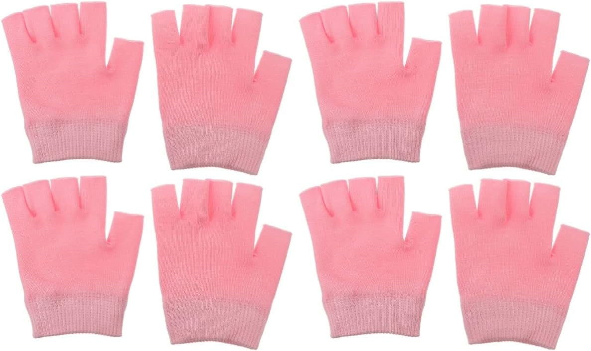 4 Pairs Gel Gloves Dry Skin Gloves Essential Oils Gloves Hand Cracked