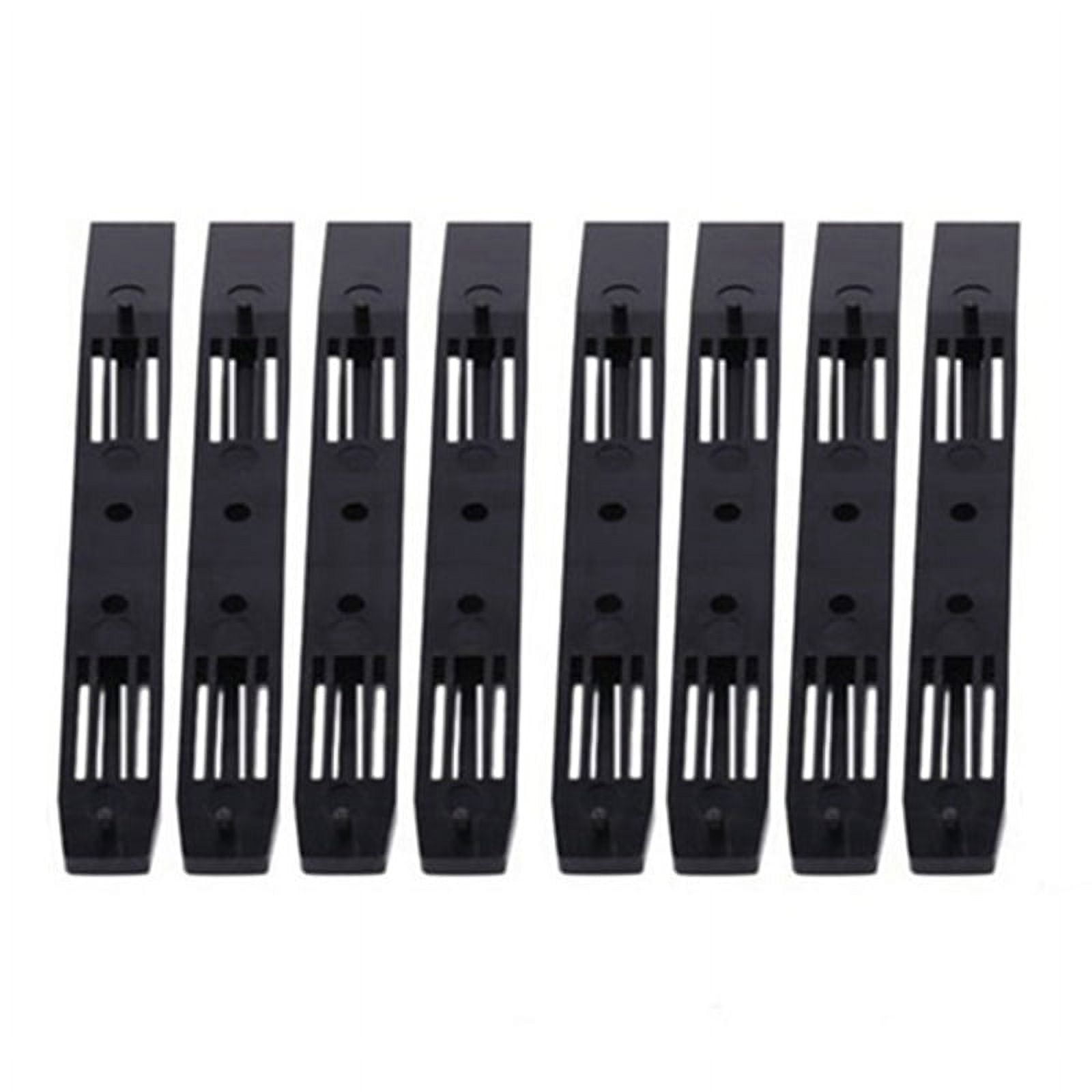 4 Pairs Hard Drive Rails Chassis Cage Accessories Drive Bay Slider