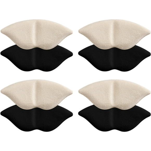 4 Pairs Heel High Heels Half Pad Foot Pads Templates for Women Inserts Thicken Foam Women's