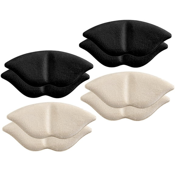 ifundom Anti-Wear Heel Protectors 4 Pairs Breathable Odor-Resistant Shoe Heel Covers Assorted Colors