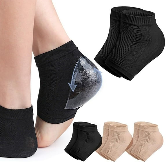 Moisturizing Heel Socks for Dry Cracked Heels,Cracked Heel Treatment Repair Socks, Spa Moisturizing Heel Socks for Repairing