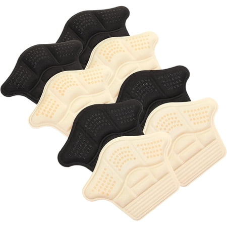 4 Pairs Non-Slip Heel Pad Sneaker Heels Gel Liners Heel Pads for Women Non- Shoe Pads Shoe Pads for High Heels Shoe Pads for Women Shoes Heel Grips Pads Shoe Inserts Pads Miss Foam