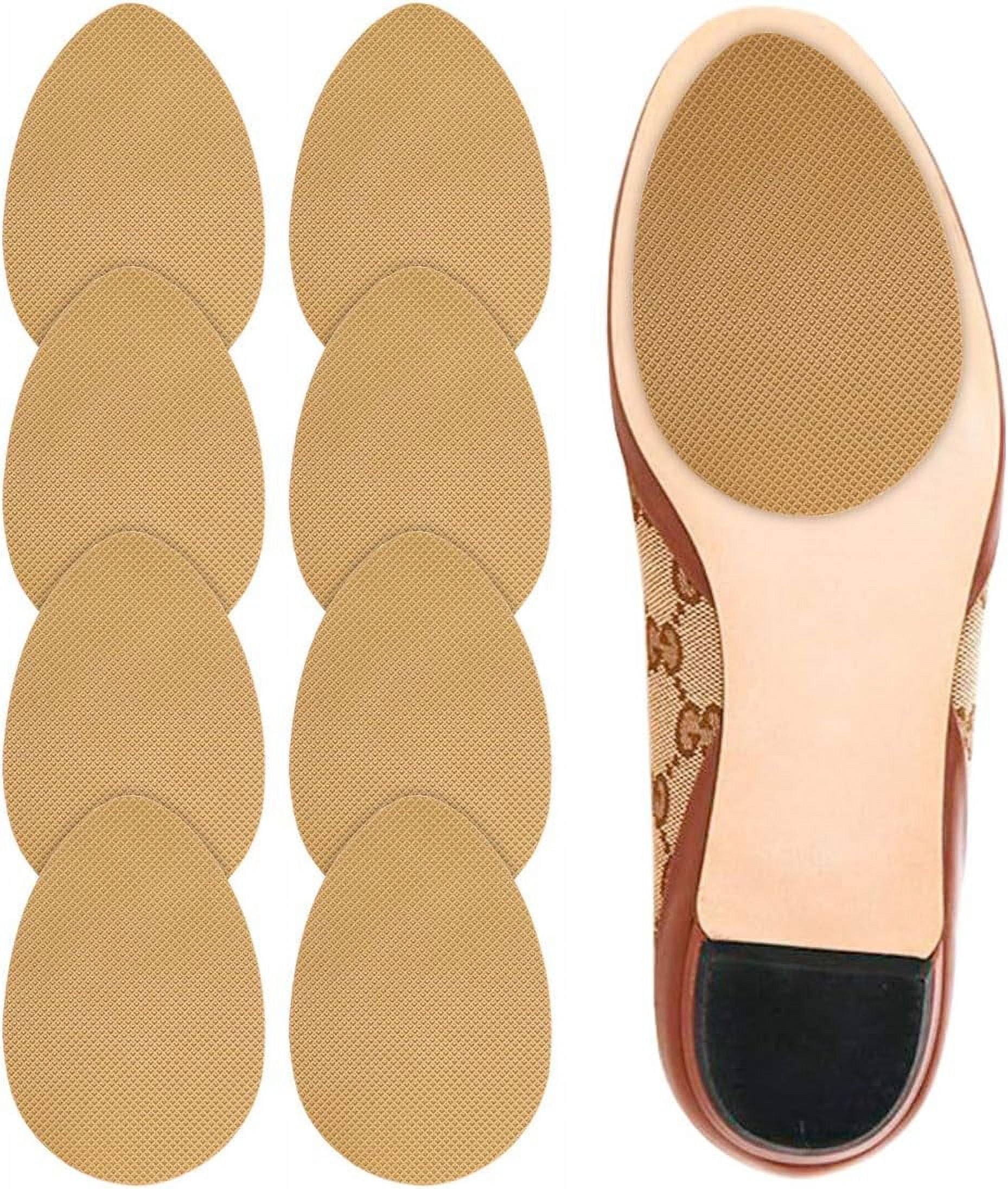 4 Pairs Non-Slip Shoes Pads Adhesive Shoe Sole Protectors, High Heels Anti-Slip Shoe Grips