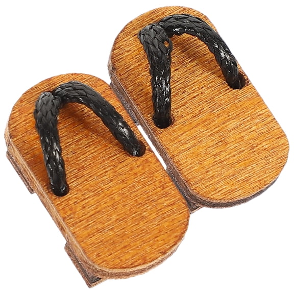 4 Pairs Ob11 Doll Clogs Dolls Dollhouse Accessories Mini Toys Child