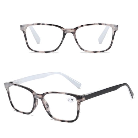 4 Pairs Reading Glasses Anti-blue Light Spring Hinge Readers +1.0 ~ +4.0