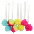 thumbnail image 1 of 4 Pairs Roller Balls Shoelaces Ice Shoes Pompom Roller Skates Decors Roller Skates Poms Shoelaces, 1 of 8