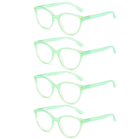 4 Pairs Spring Hinges Mens Reading Glasses 1.00 ~ 4.00 Readers