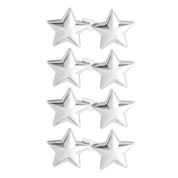 4 Pairs Star Waist Tightener Pins,No Sew Pants Waist Tightener,Detachable Metal Star Waist Adjusters for Jeans Pants Skirts Dresses