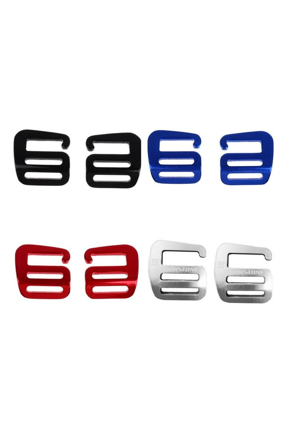 4 Pairs Sturdy Webbing Buckles Clips Fit For Backpack Strap Belt 25mm