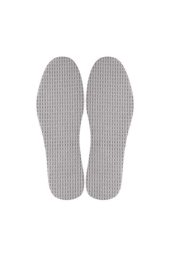 4 Pairs Thin Breathable Barefoot Shoe Insoles for Athletic Sports Shoes Prevent Foot Odor Soft Terry Lining Shoe Inserts