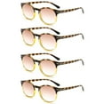 thumbnail image 1 of 4 Pairs Tinted Reading Glasses Round Vintage Sunglasses Readers, 1 of 5