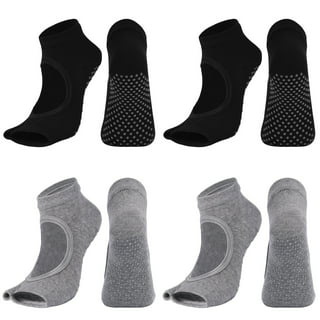 Sweex 2 Pairs High Quality Black Anti-Slip Yoga Fitness Reformer Pilates  Socks - Trendyol