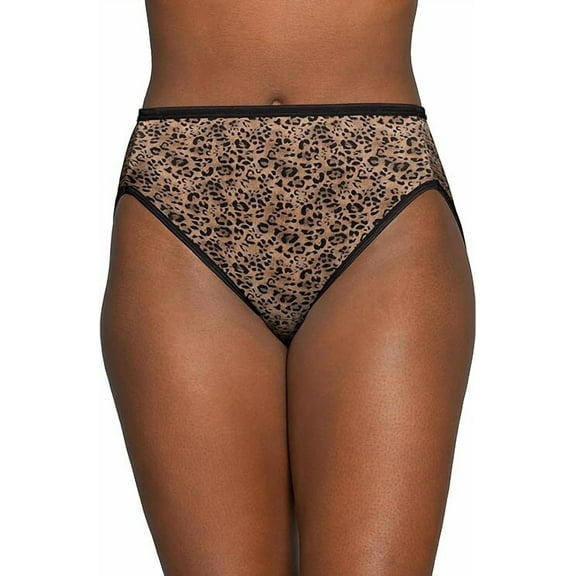 4 Pairs Vanity Fair Illumination Briefs HI-CUT Mixed PRINTS, 6