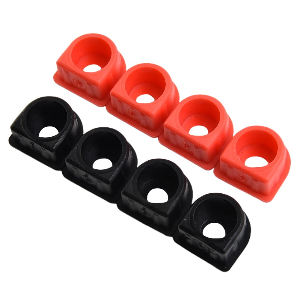4 Pairs Waterproof FOR Anderson Plug Cable Gland Inserts RED&BLACK Plugs