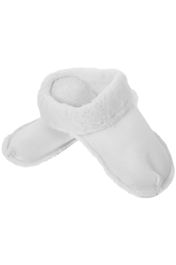 4 Pairs Soft Plush Clog Shoe Liners for Winter, Warm Footwear Accessories for Comfortable Cold Weather Use