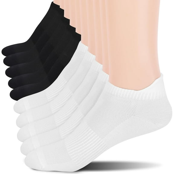 4 Pairs Women Ankle Socks Thin Soft Athletic Low Cut Socks With Tab