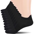 thumbnail image 1 of 4 Pairs Women Ankle Socks Thin Soft Athletic Low Cut Socks With Tab, 1 of 6