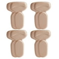 thumbnail image 1 of 4 Pairs Women Heel Pads for Shoes Heel Inserts Reusable Heel Protectors Heel Cushion Liners Prevent Blisters Loose Shoes Shoe Fillers, 1 of 7