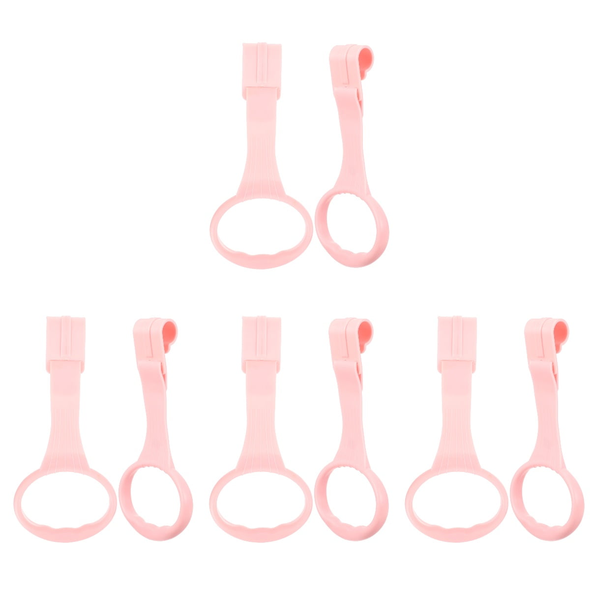 4 Pairs of Baby Crib Pull Rings Baby Bed Stand Rings Baby Cot Hanging