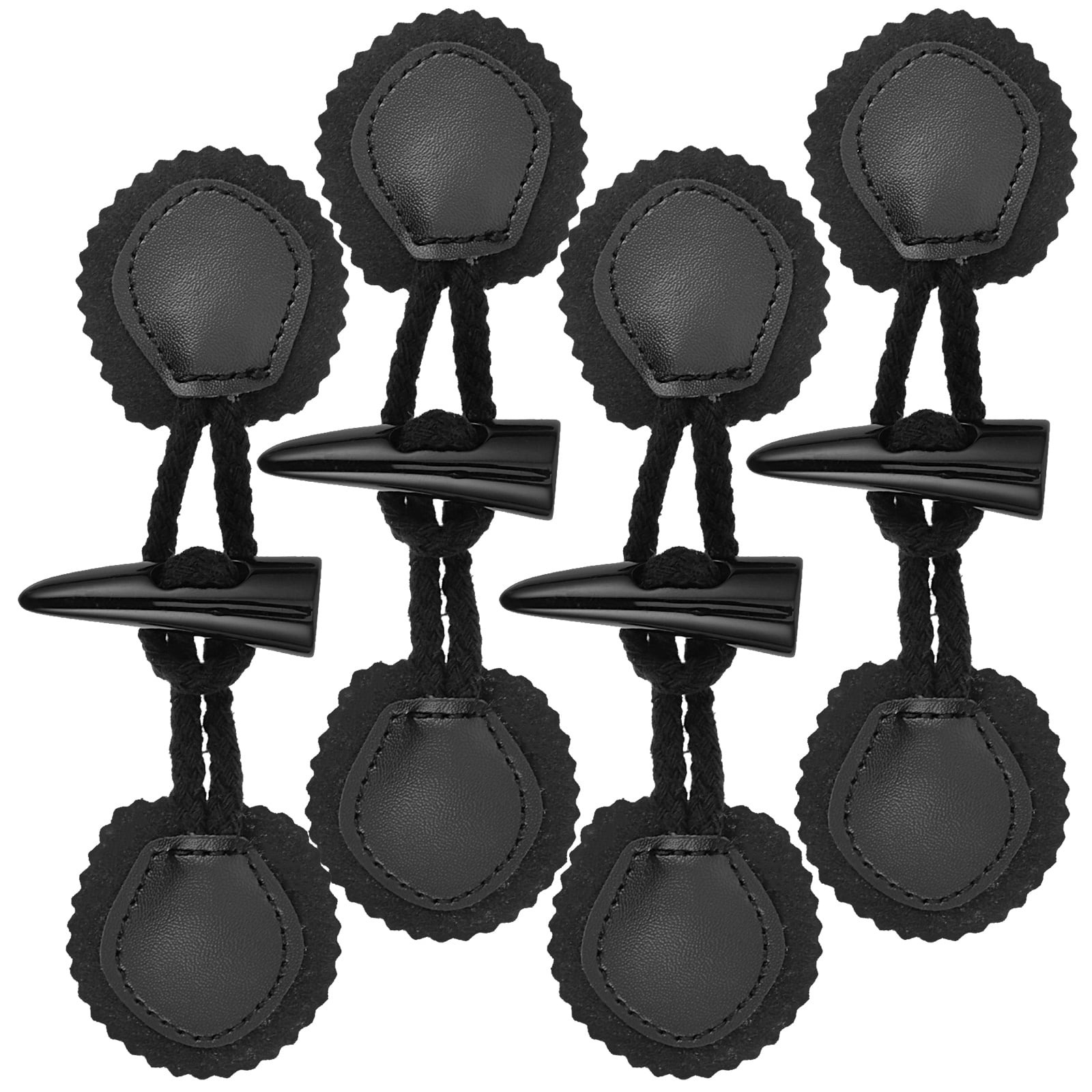 4 Pairs of Decorative Coat Buttons Replacement Toggle Buttons Coat