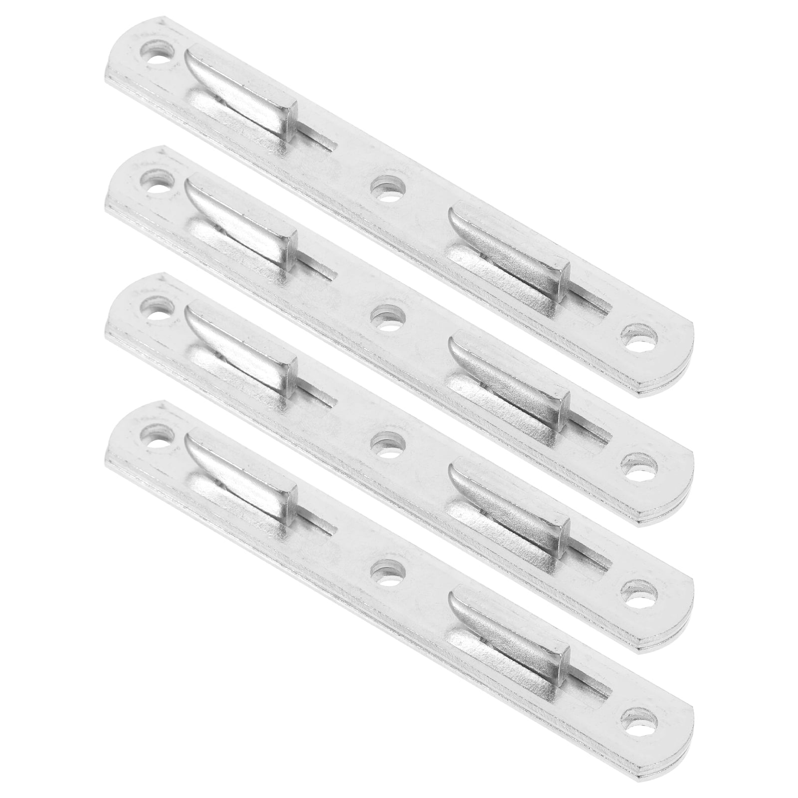 Guichaokj 4 Pairs of Replacement Bed Rail Fasteners Bed Rail Brackets