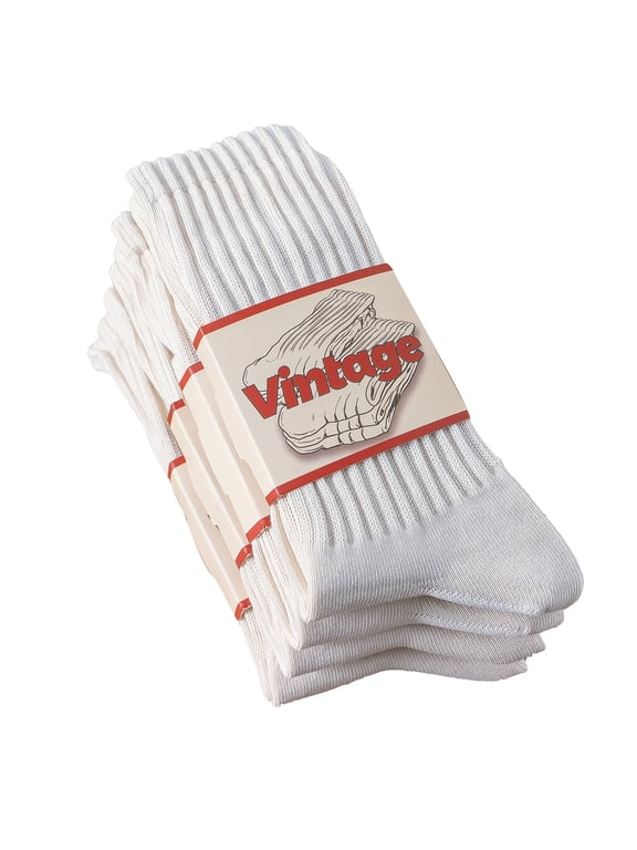 4 Pairs of Retro Long Tube Socks with Japanese Thick Lines for Men and Women, Trendy Couple's Tube Socks