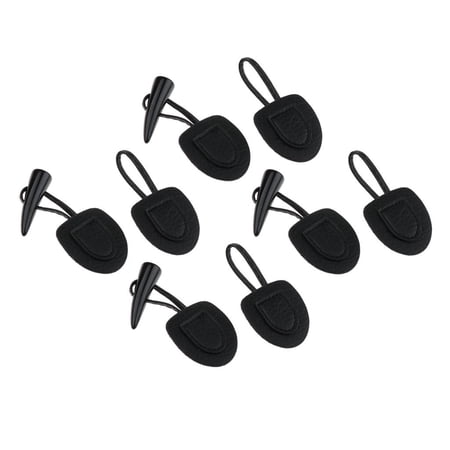 4 Pairs of Toggle Lock Toggle Toggle Button Artificial Leather Decorative Buttons for Coat, Jacket, Clothing, Decoration