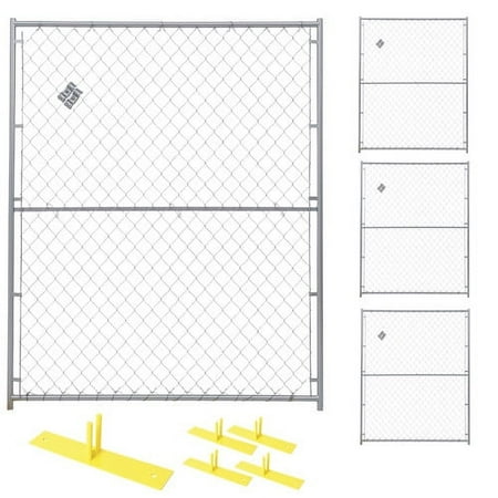 4 Panel Perimeter Patrol Kit, Chain Link