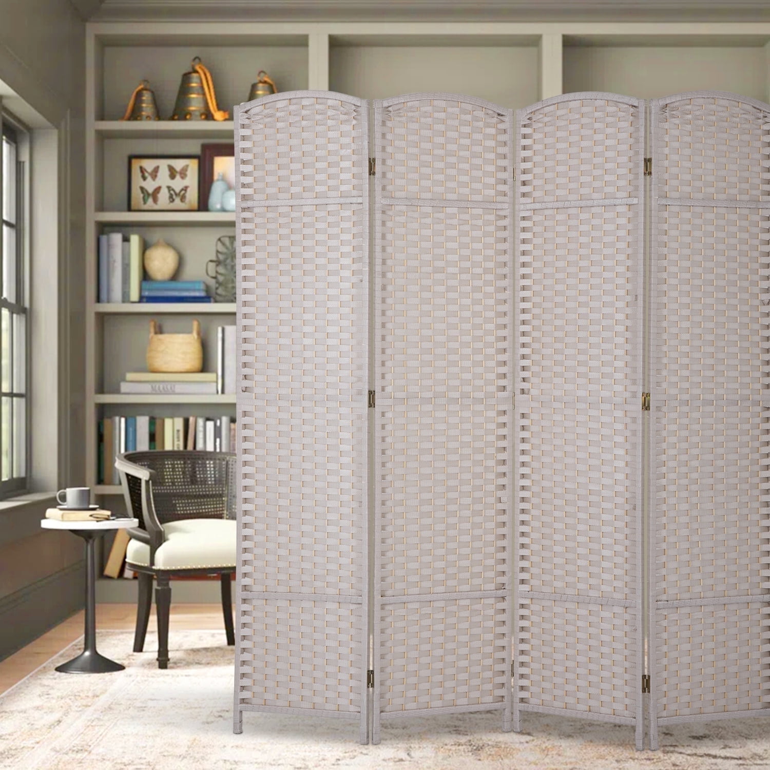 4 Panel Room Divider Folding Privacy Screen 5.57 FT Ghana | Ubuy