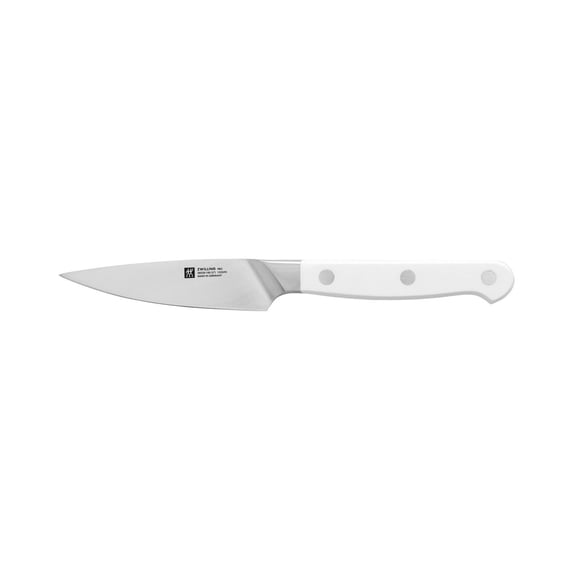 4" Paring Knife with White Handle