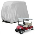 thumbnail image 1 of 4 Passenger Golf Cart Cover 210D Oxford Waterproof Dustproof Roof Enclosure Rain Cover for EZ GO, Club Car,, 1 of 8