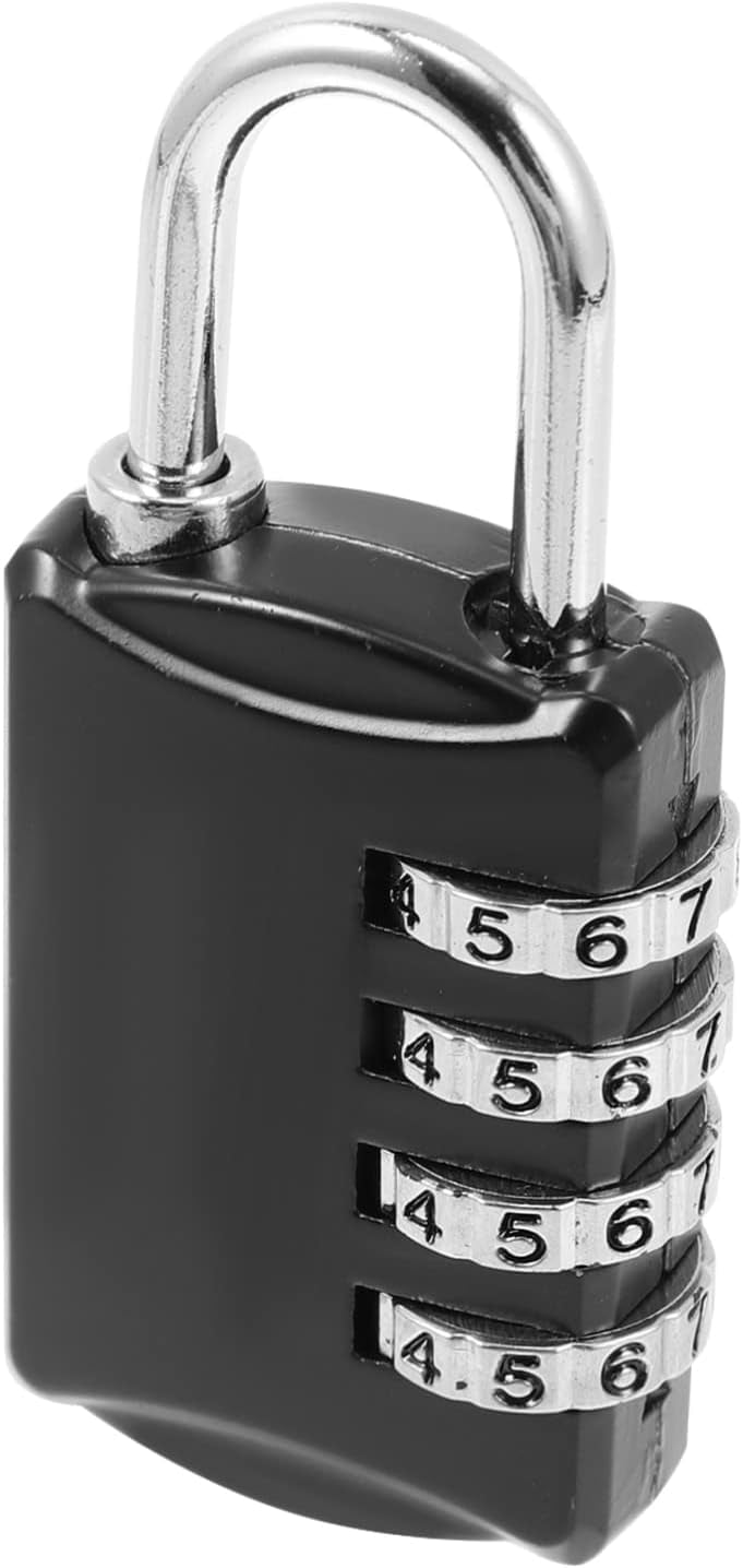 4 Password School Locker Lock Padlock Locker Heavy Duty Lock Luggage