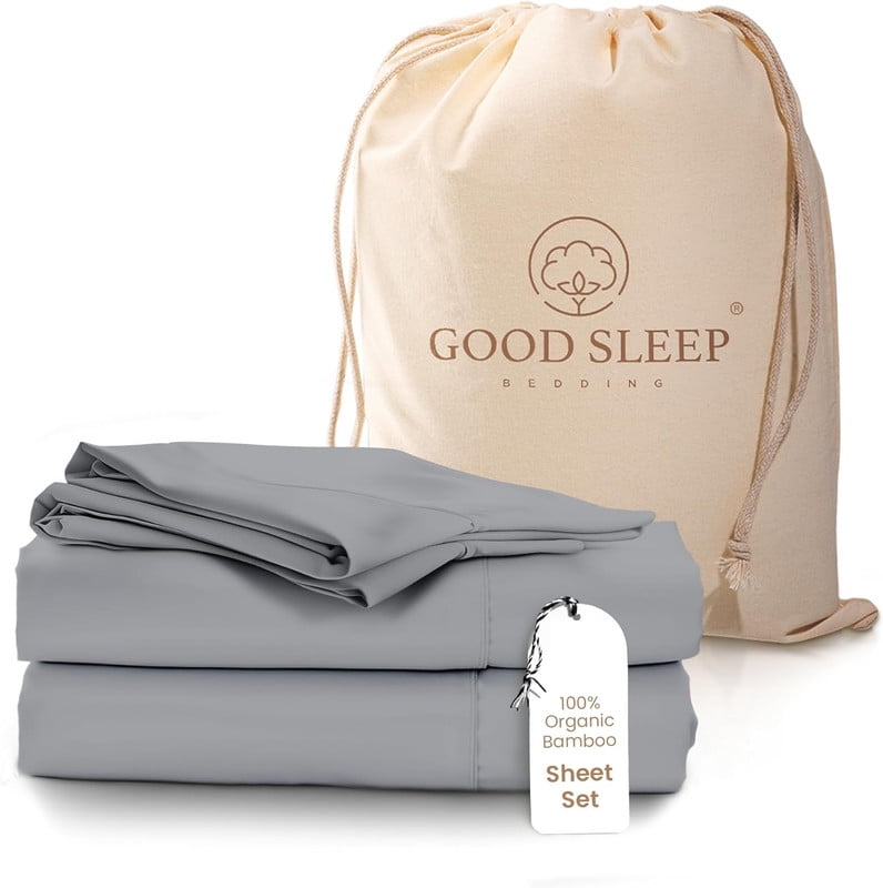 4 Pc Bamboo Bed Sheets Set, 100 Bamboo Sheets King Size, Luxurious