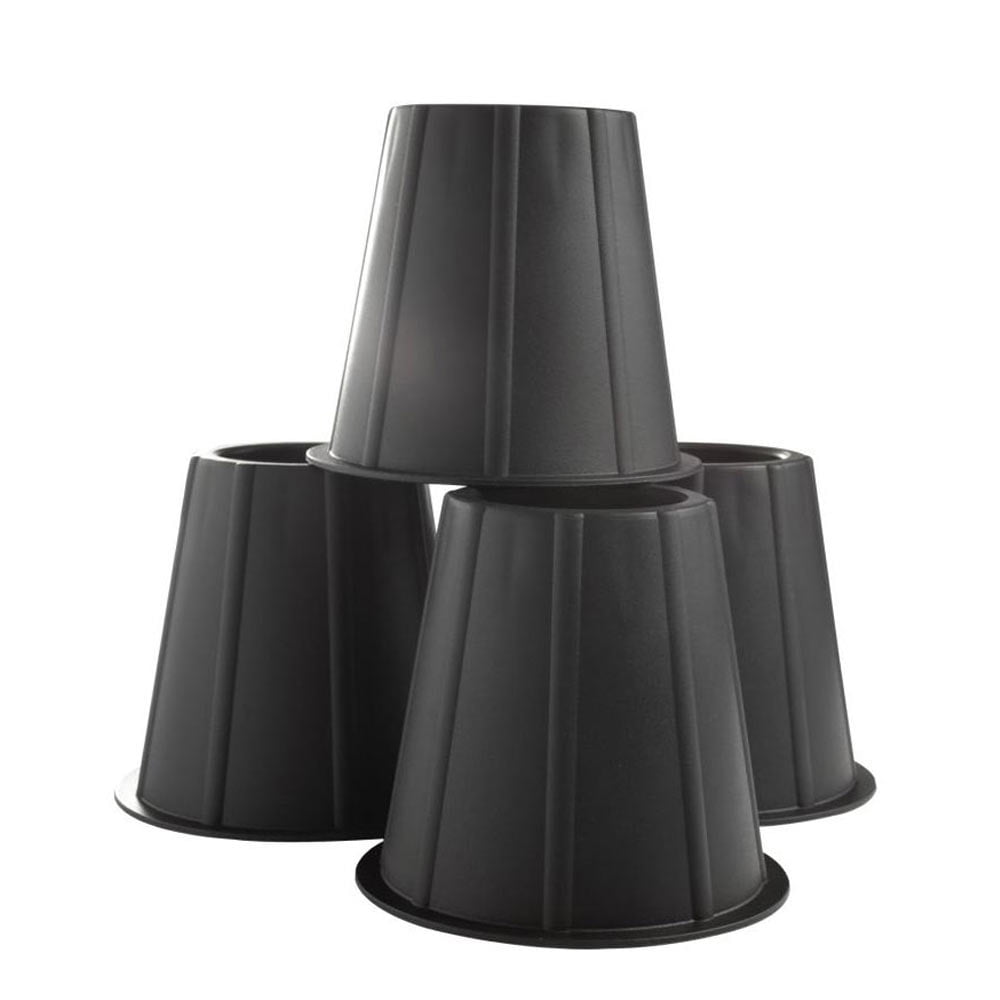 4 Pc Bedding Furniture Risers Set Adjustable Bed Sofa Chair Riser Dorm ...