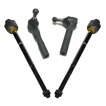Front Inner & Outer Tie Rod End Kit – 4pc For Chevy Silverado, GMC Sierra, Tahoe, Yukon 2014-2017 – AM Autoparts 10-Year Warranty