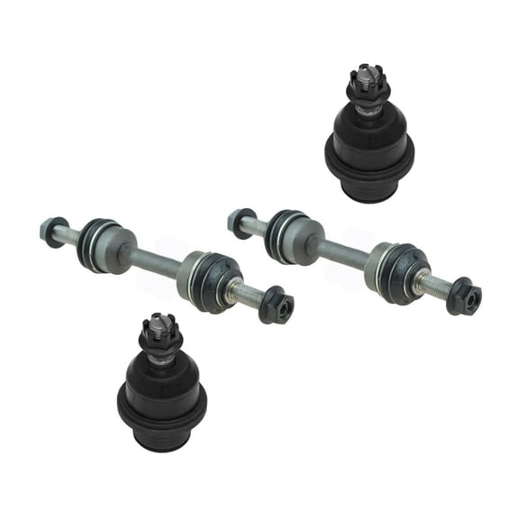 4 Pc Front Lower Ball Joints & Sway Bar Links Suspension Kit Fits Passenger Driver Side Fits select: 2009-2014 FORD F150, 2007-2014 FORD EXPEDITION