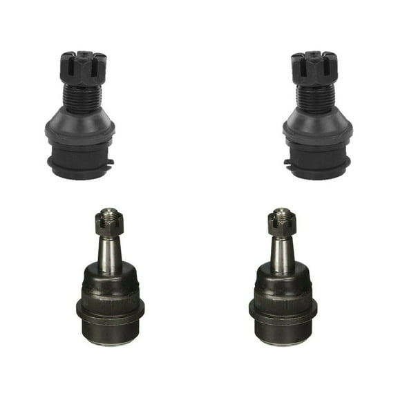 4 Pc Front Lower & Upper Ball Joints Suspension Left Right Side Kit Fits select: 2015-2017 JEEP WRANGLER UNLIMITED, 2012-2014 JEEP WRANGLER