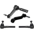 thumbnail image 1 of 4 Pc Front Ouer Tie Rod Ends + Idler & Pitman Arms Steering Kit Compatible with RWD Models, 1 of 5