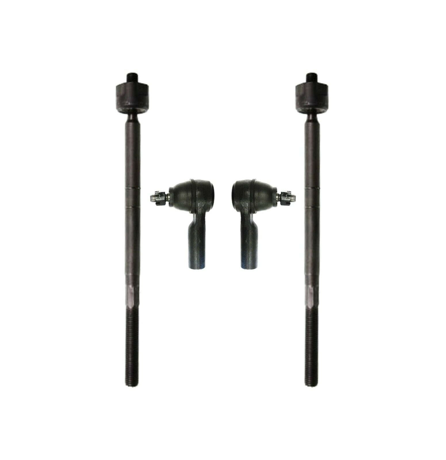 4 Pc Front Passenger Driver Steering Kit Inner & Outer Tie Rods Ends Fits select: 2008-2009 FORD ESCAPE, 2008-2009 MERCURY MARINER