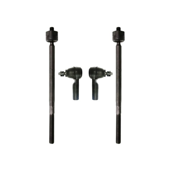 4 Pc Front Passenger Driver Steering Kit Inner & Outer Tie Rods Ends Fits select: 2008-2009 FORD ESCAPE, 2008-2009 MERCURY MARINER