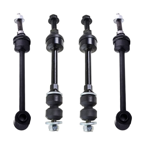4 Pc Front & Rear Stabilizer Sway Bar Links Suspension Kit Fits RWD Models
