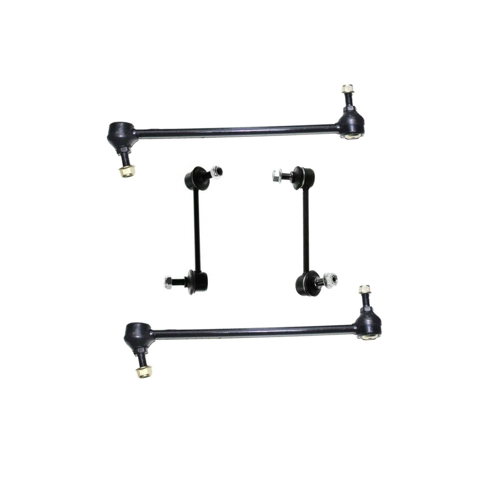 PartsW 6-Piece Front End Kit For Acura MDX (2001-2005) & Honda Pilot (2003-2005) - Tie Rods & Sway Bar Links